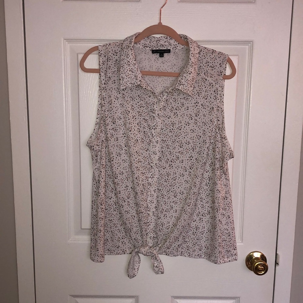 Button Up Tank Top